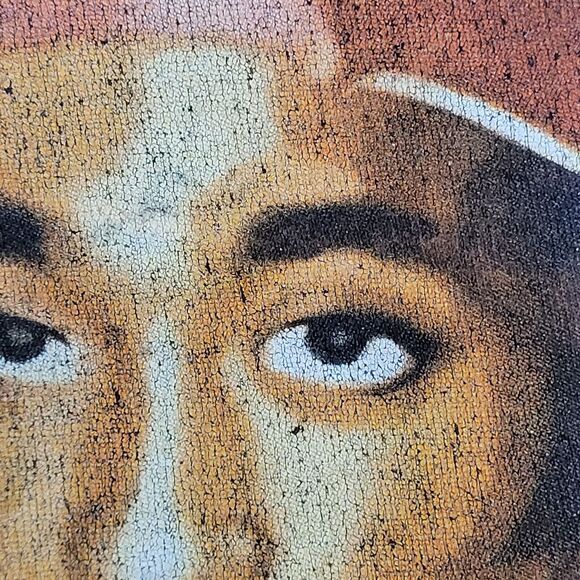 Cross-Colours Crop-Top Shirt Womens Medium 19x20 Bleached - Picture 11 of 12